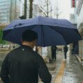비가 내리는 라면이다